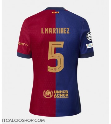 Barcelona Inigo Martinez #5 Prima Maglia 2024-25 Manica Corta